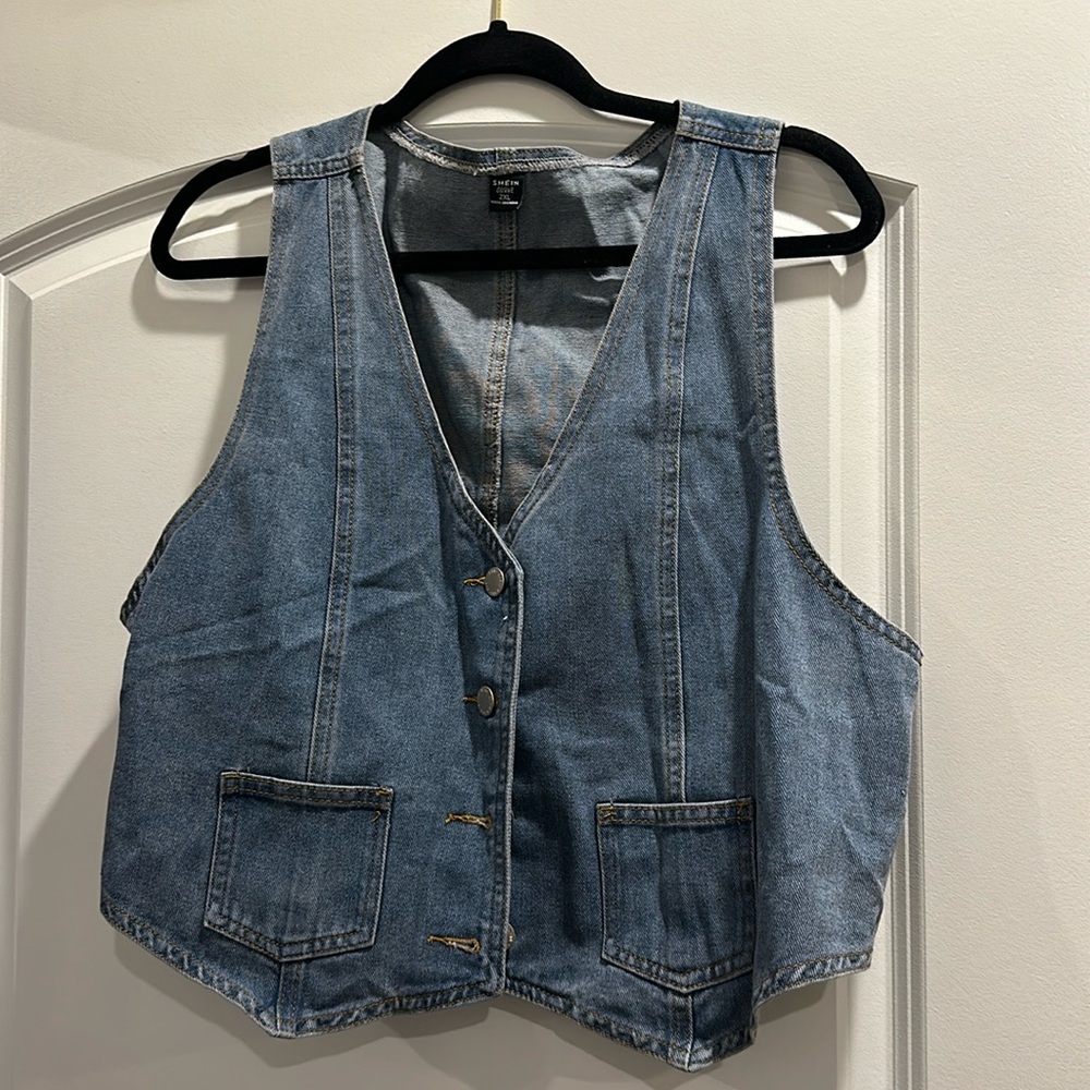 Denim vest